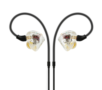 XVIVE T9 Ακουστικά In Ear Monitor Διάφανο
